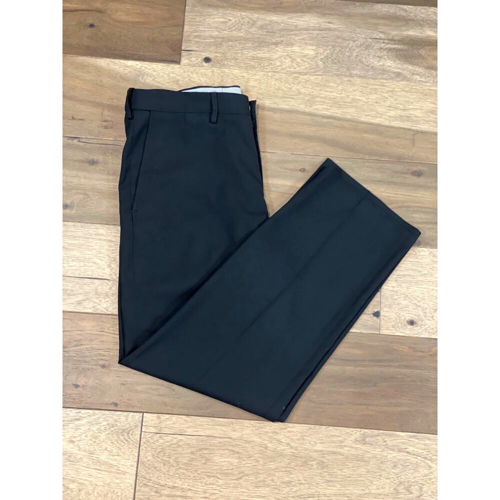 J.M. Haggar Classic Fit Pants Size 34x30 Black Trousers